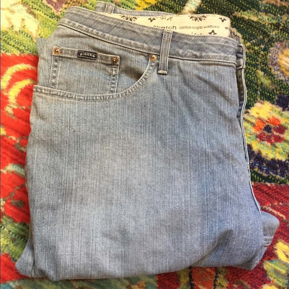 Lee Rider Comfort-No-Gap Waistband Size 22